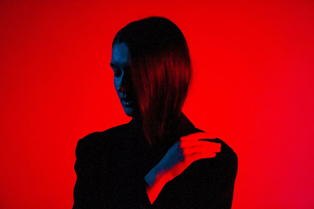 crimson-red