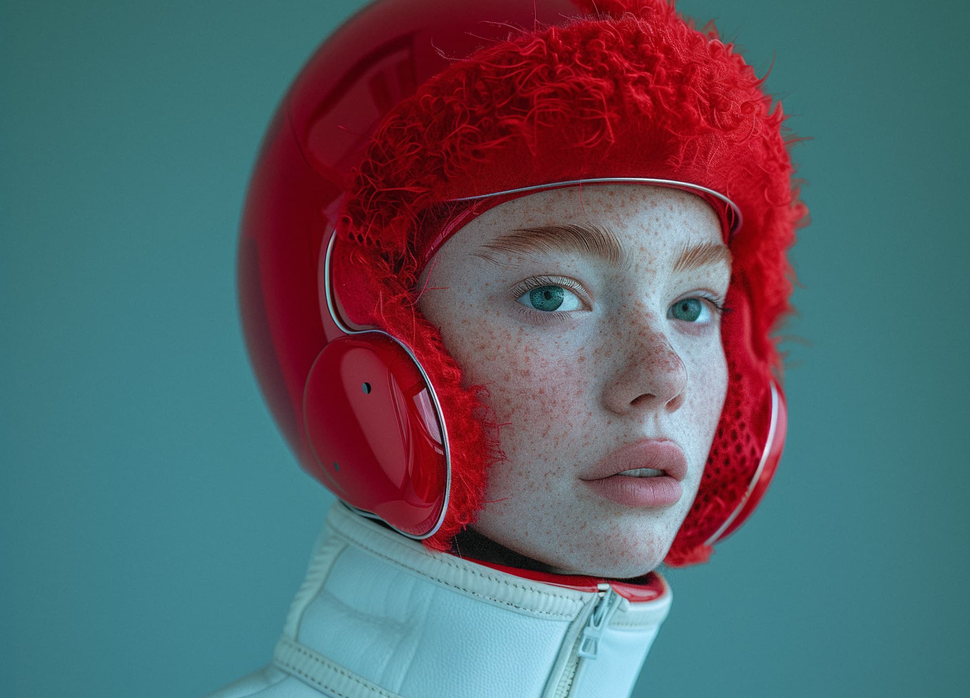 womanredhelmet