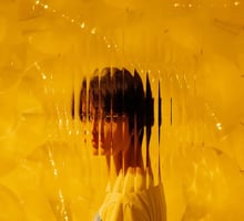 yellow-glass-woman